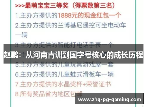 赵鹏:从河南青训到国字号核心的成长历程 赵鹏:从河南青训到国字号核心的成长历程